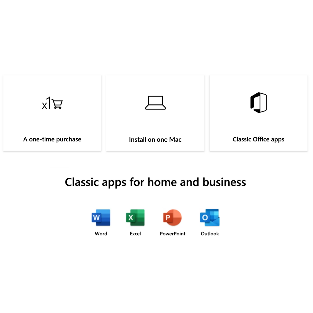 Office Home and Business 2019 Mac